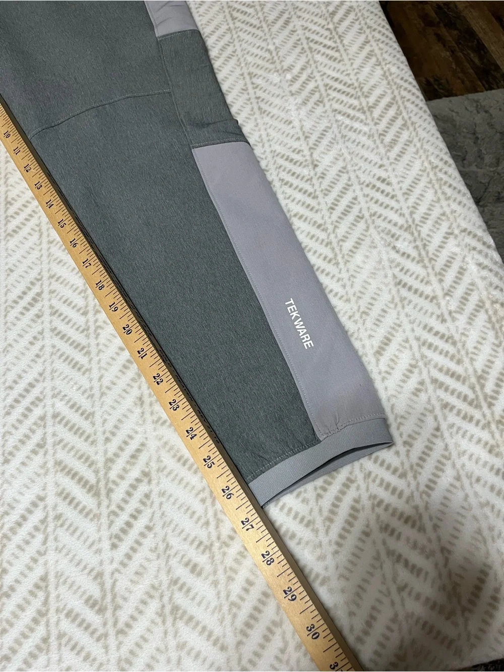 The North Face Men's Gray Two-Tone Performance Pants Texware